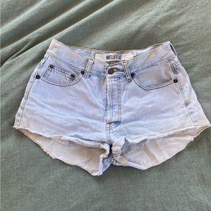 Brandy Melville Light Wash Cuttoffs